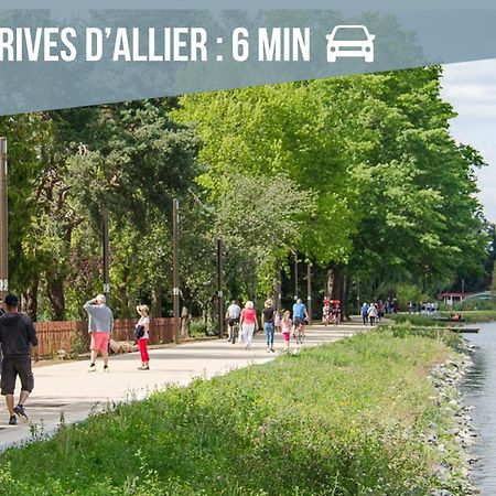 Appartement Calme Et Terrasse Privee Pres De Vichy à Bellerive-sur-Allier Extérieur photo